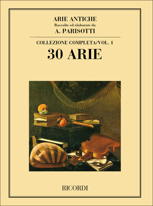 Arie Antiche Vol1 Parisotti 30 Arias RI