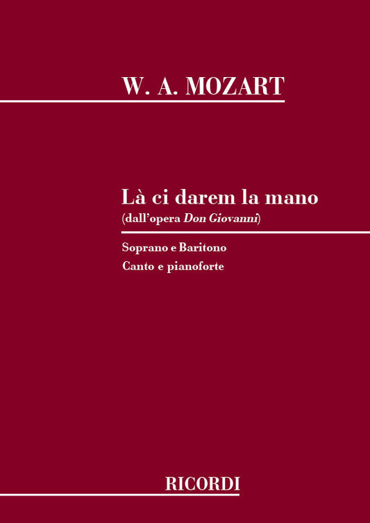 Mozart La Ci Darem La Mano S/S RIC M041