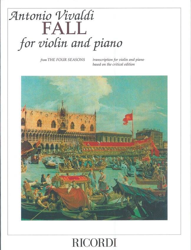Vivaldi Autumn/Fall Vln 4 Seasons RIC