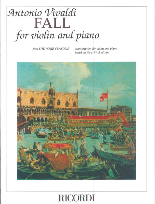 Vivaldi Autumn/Fall Vln 4 Seasons RIC