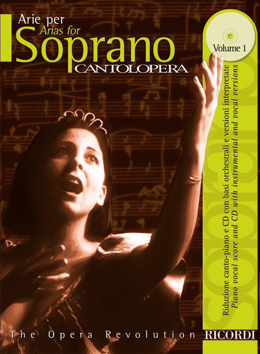 Arias for Soprano+CD Cantolopera RIC