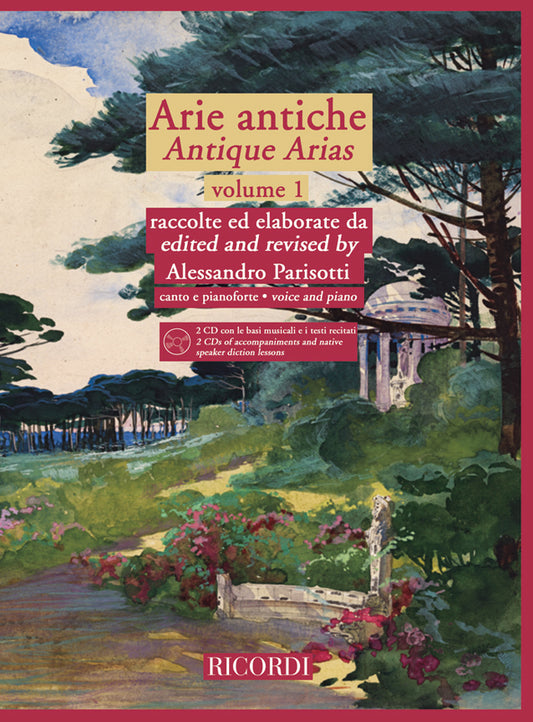 Arie Antiche Vol1 Vce/Pno Parisotti RIC