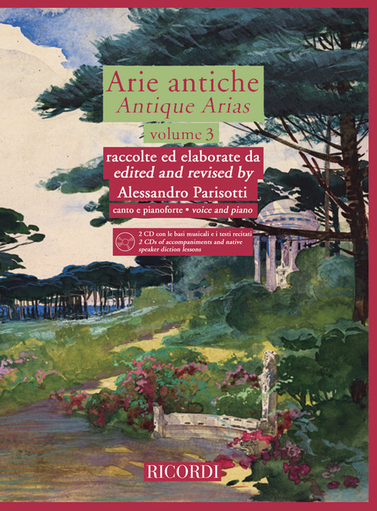 Arie Antiche Vol3 Vce/Pno Parisotti Ric