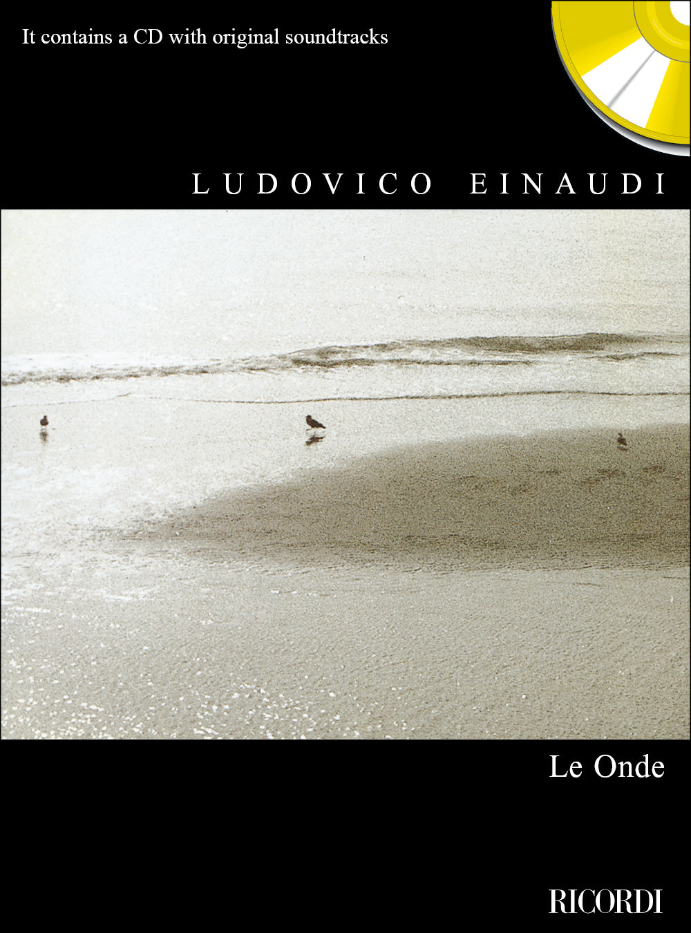 Einaudi Le Onde Pno Bk+CD RIC