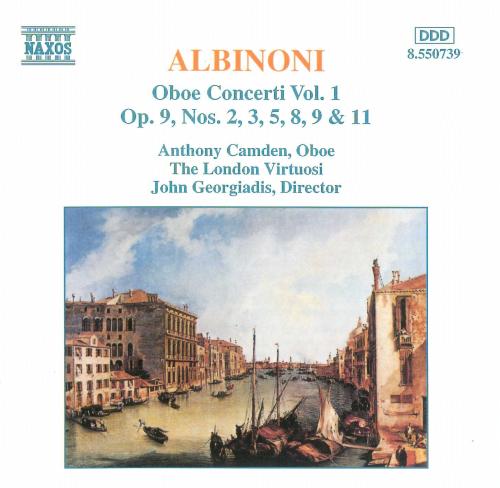 Albinoni Oboe Concerti CD Nax