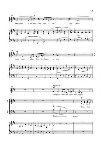 Carter Deep Peace SATB