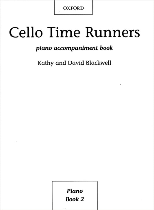 Cello Time Runners Pno Accomp NEW OUP
