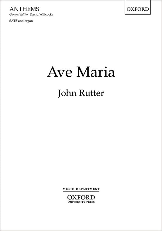 Rutter Ave Maria OUP