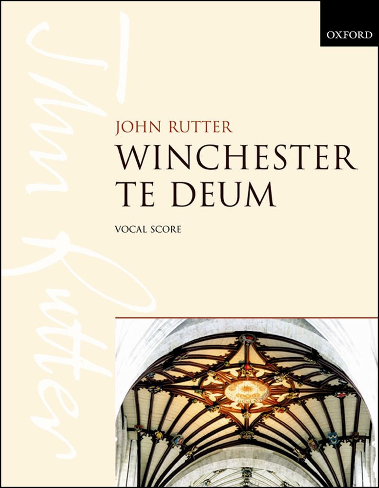 Rutter Winchester Te Deum V/S OUP