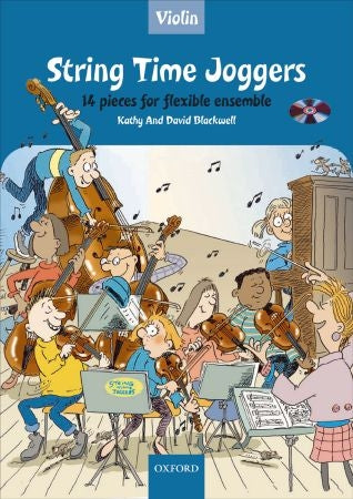 String Time Joggers Vln Book and CD Pac