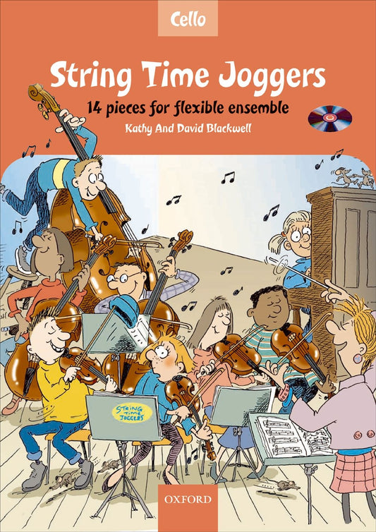 String Time Joggers Cello Book and CD P