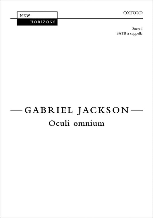 Jackson Oculi omnium SATB OUP