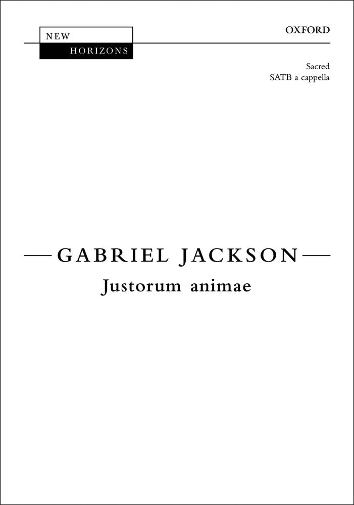 Jackson Justorum animae SATB OUP