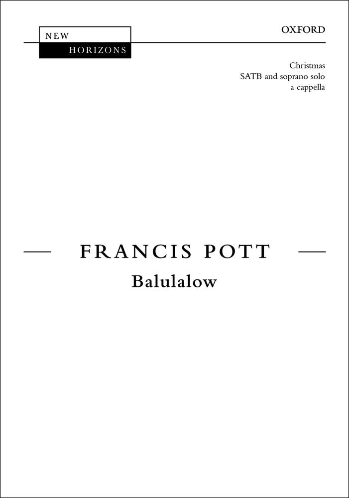 Pott Balulalow SATB NH72 OXF