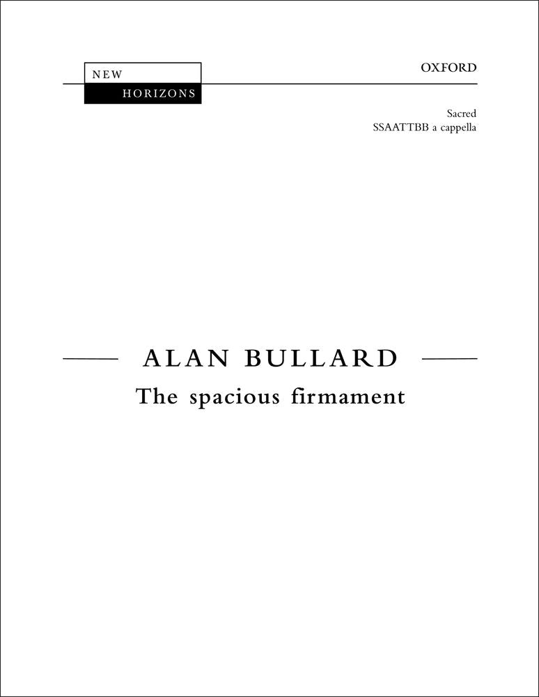 Bullard The Spacious Firmament OUP