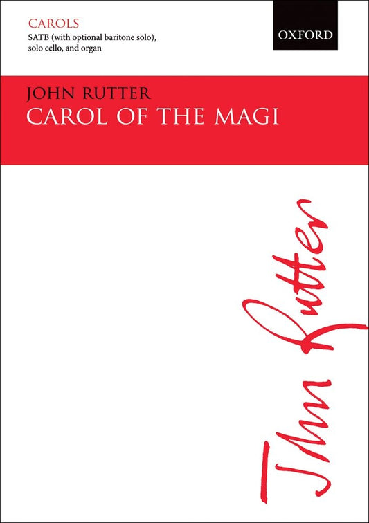 Rutter Carol Of The Magi SATB/VC/ORG OX
