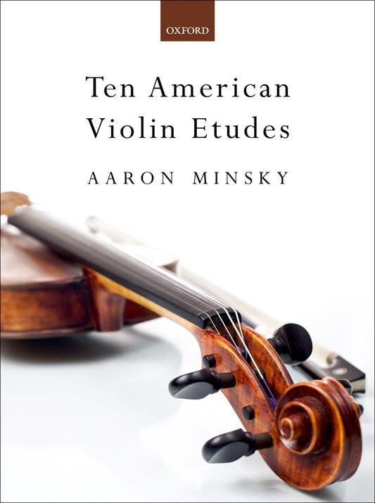 Minksy Ten American Vln Etudes OUP