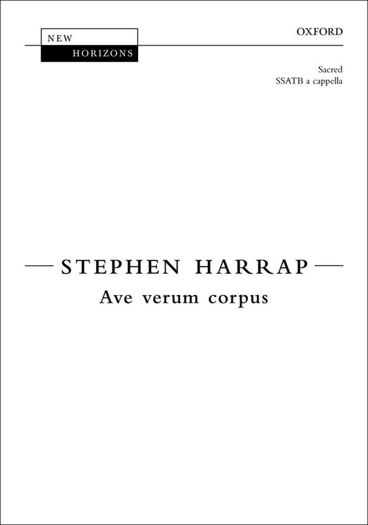Harrap Ave Verum Corpus OUP