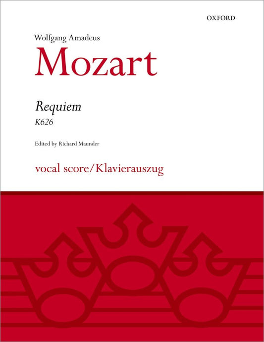 Mozart Requiem V/S Maunder OUP