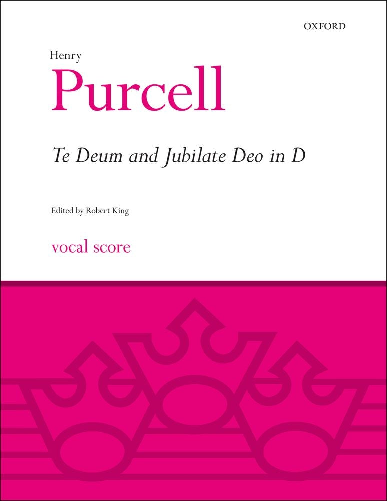 Purcell Te Deum & Jubilate Deo in D V/S