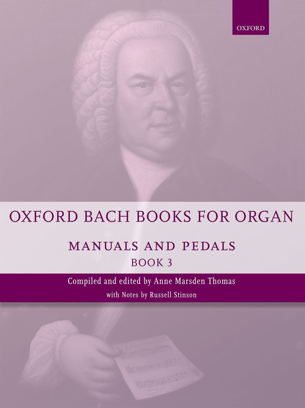 Oxford Bach Bks for Org Man+Ped Bk3