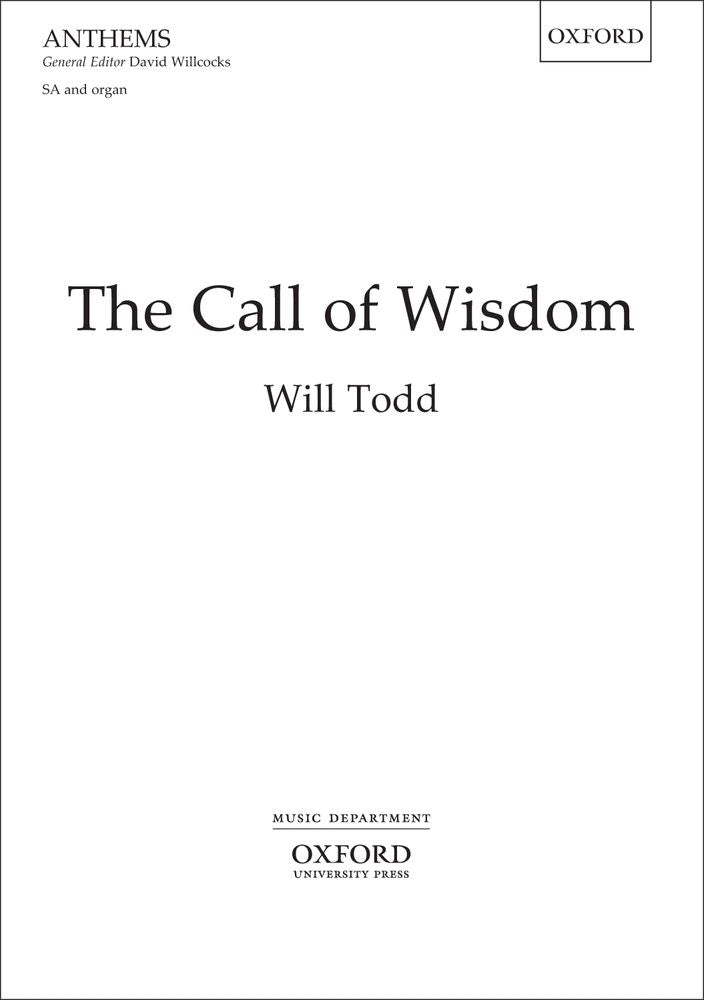 Todd The Call of Wisdom SS OUP