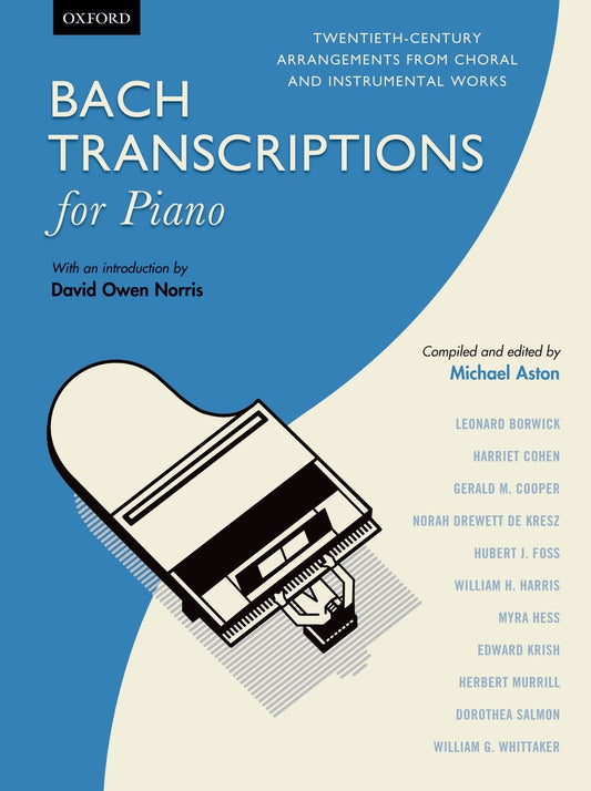 Bach Transcriptions For Pno Aston OUP