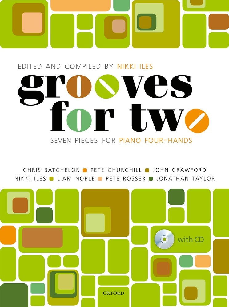 Grooves For Two Pno Duet Iles Bk+CD OUP