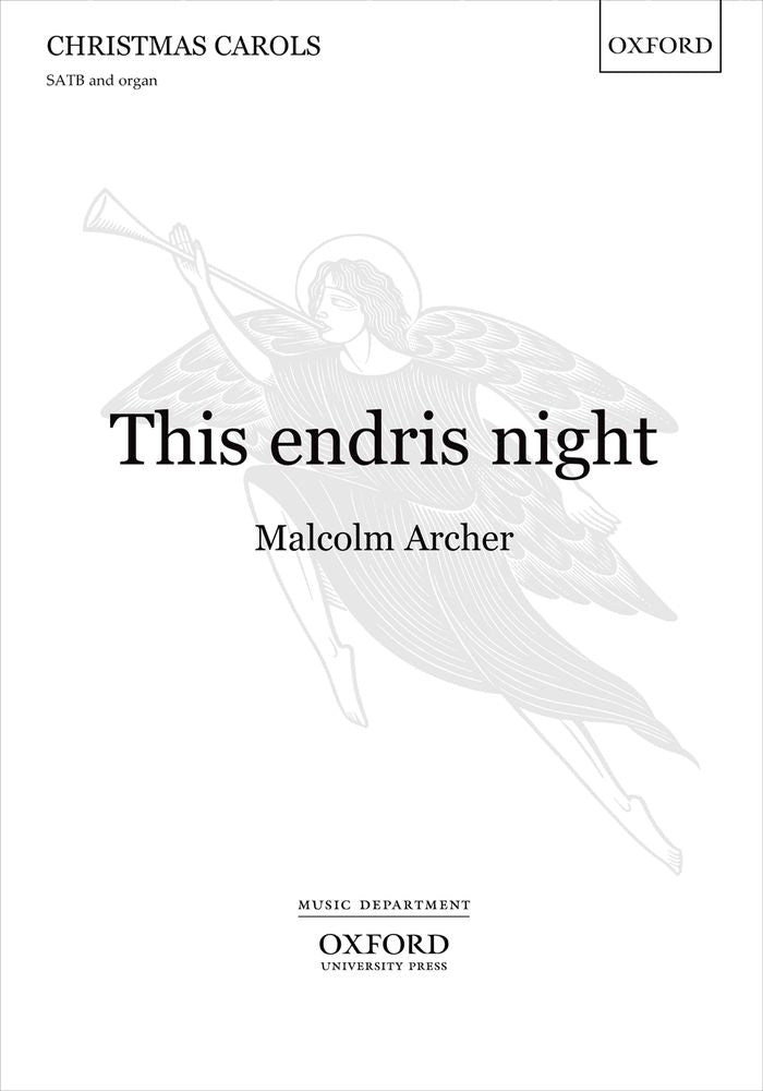Archer This endris night SATB&Org OUP