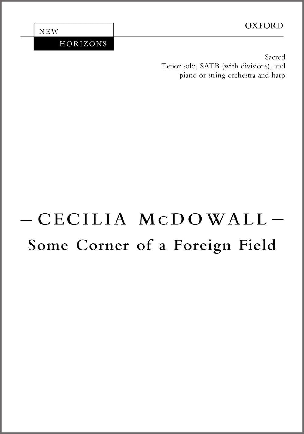 McDowall Some Corner of a Foreign Field