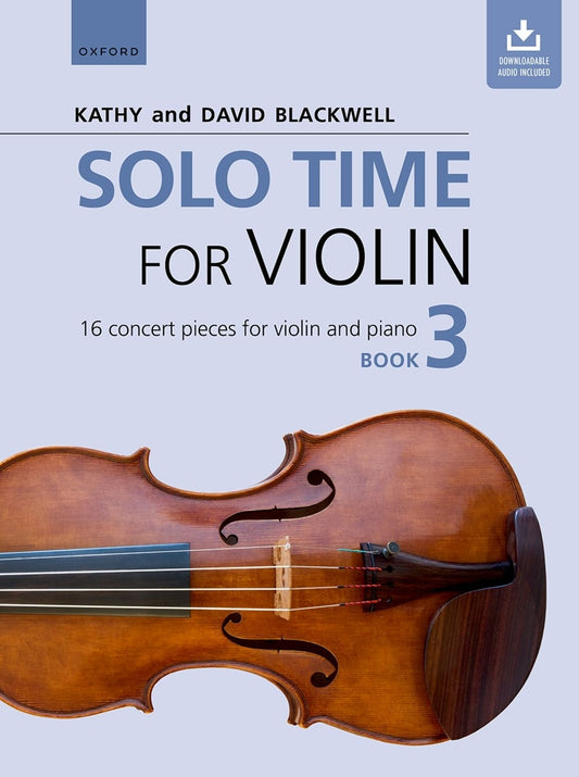 Solo Time For Vln Bk3+CD