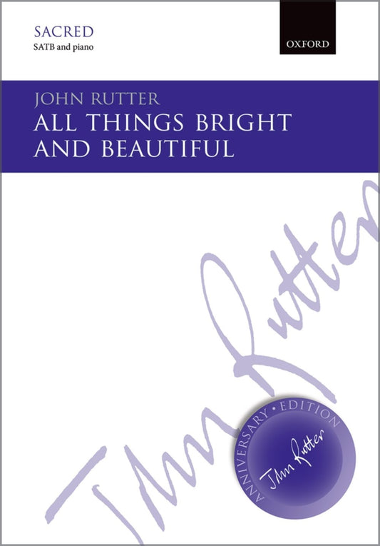 Rutter All Things Bright And Beautiful