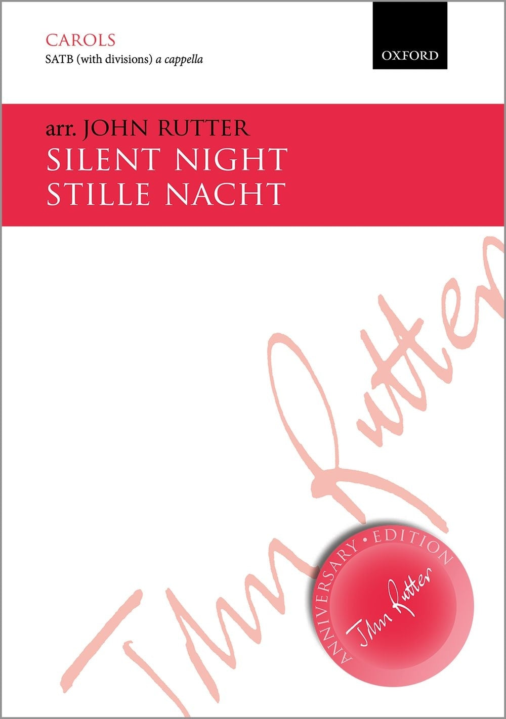 Rutter Silent Night SATB OUP