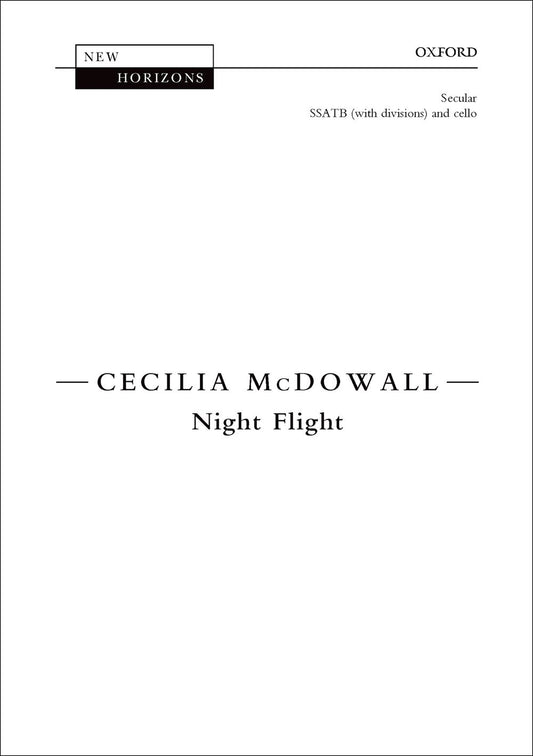 McDowall Night Flight SATB OUP
