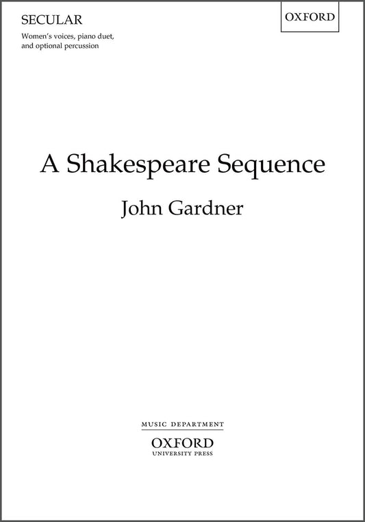 Gardner A Shakespeare Sequence SSAA OUP