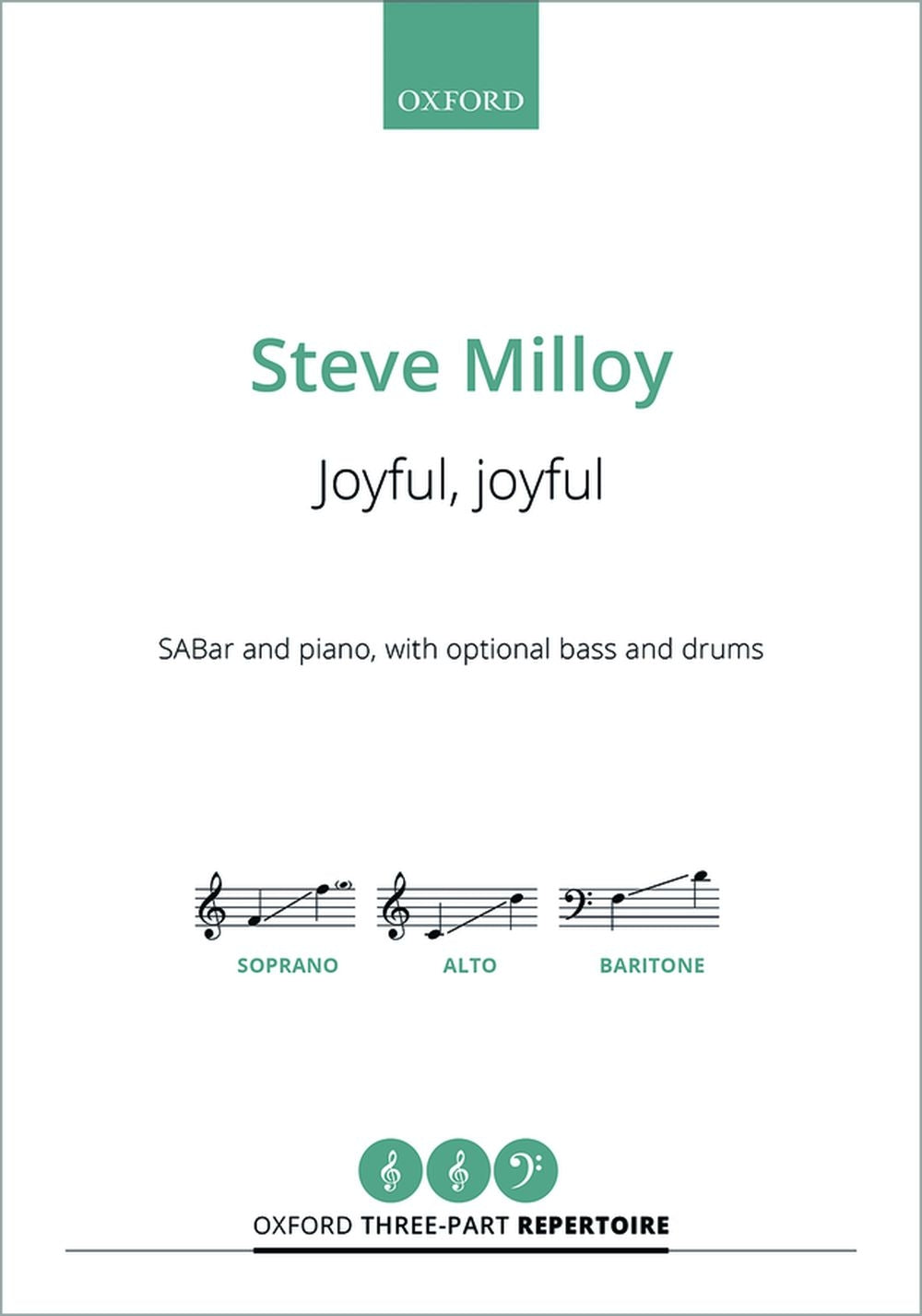 Milloy/Beethoven Joyful, joyful SABar S