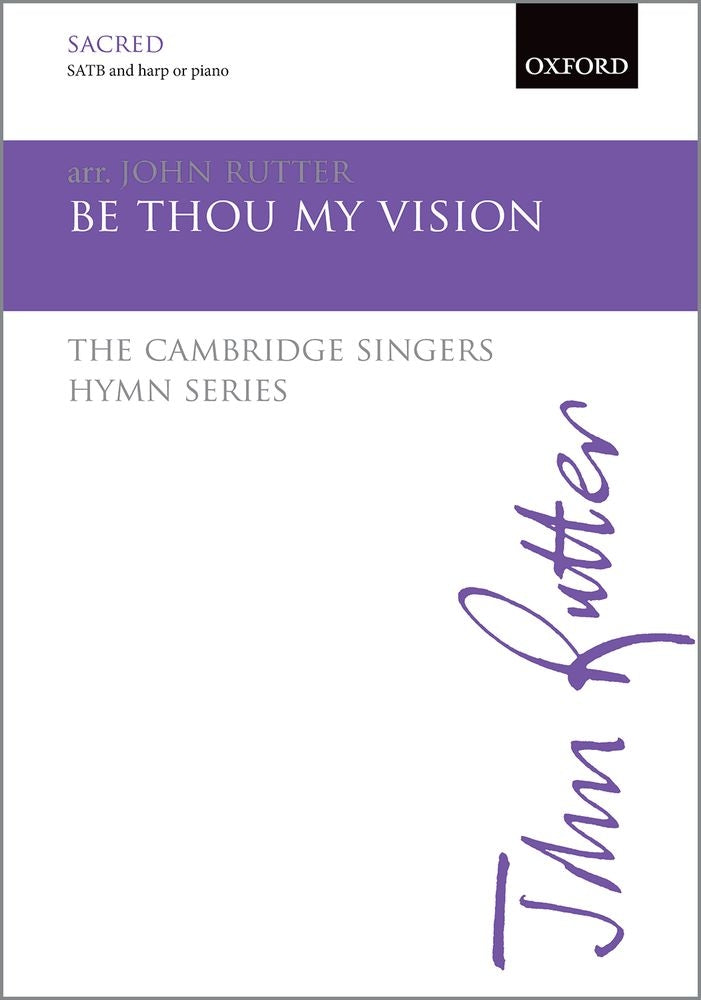 Rutter Be Thou My Vision SATB OUP