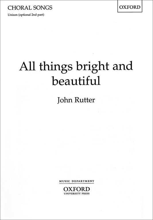 Rutter All things bright & beautiful Un