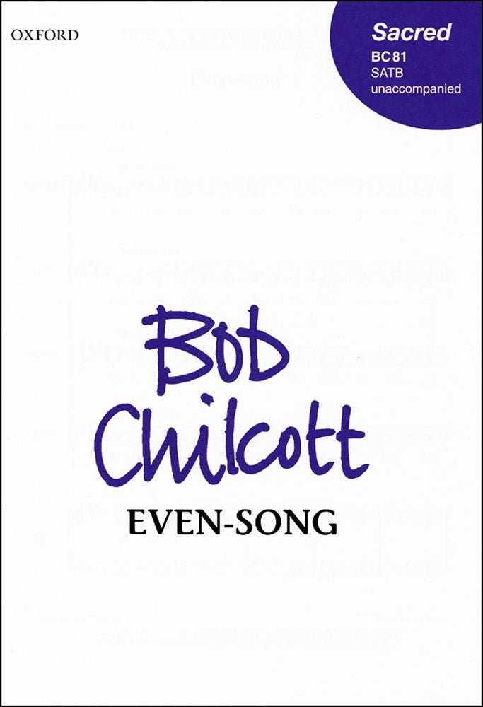 Chilcott Evensong SATB