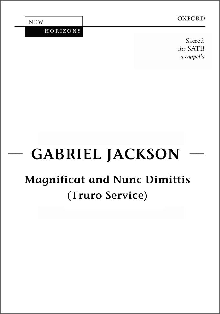 Jackson Mag & Nunc Truro Service SATB O