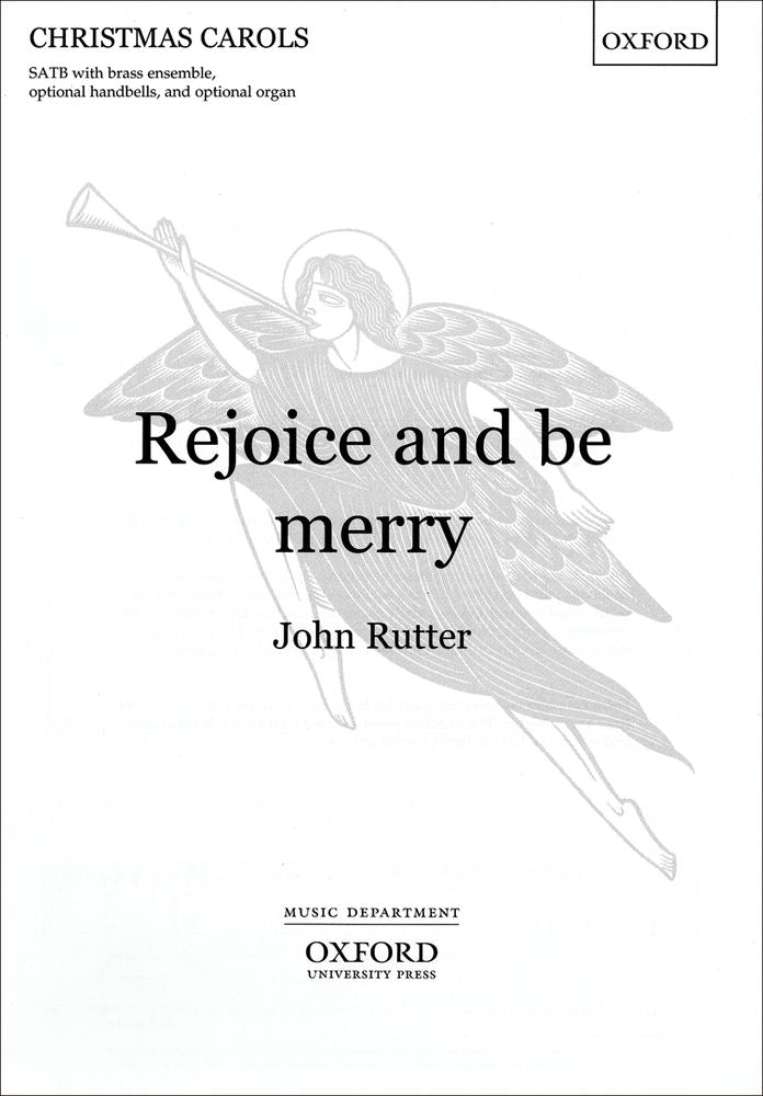 Rutter Rejoice And Be Merry SATB OUP