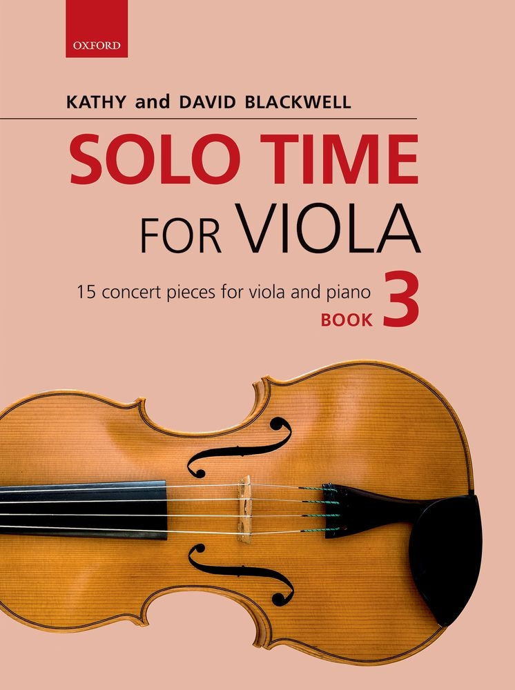 Solo Time Viola Bk3 OUP Blackwell
