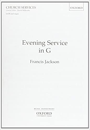 Jackson Evening Service in G SATB OUP