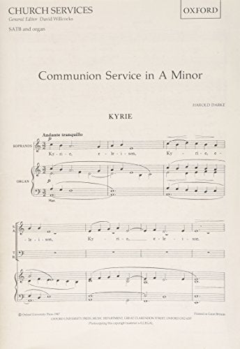 Darke Communion Service Am SATB OUP