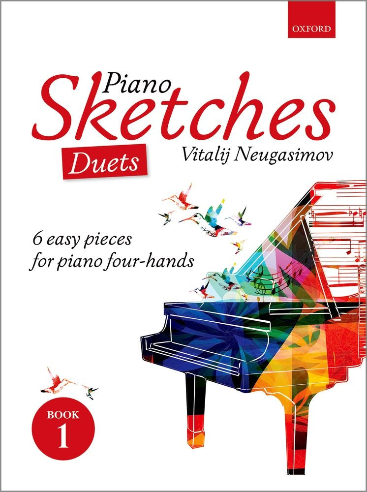 Piano Sketches Duets Bk1 Neugasimov OUP