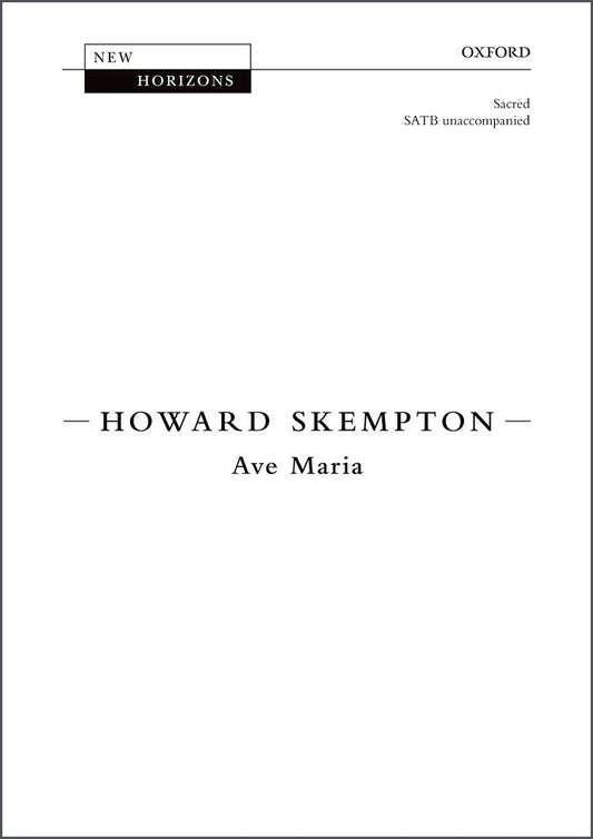 Skempton Ave Maria SATB