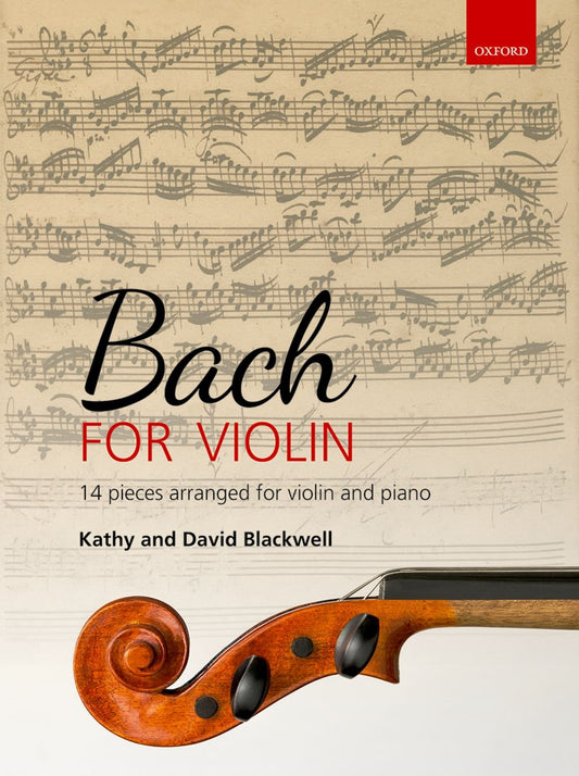 Bach For Violin Blackwell OUP