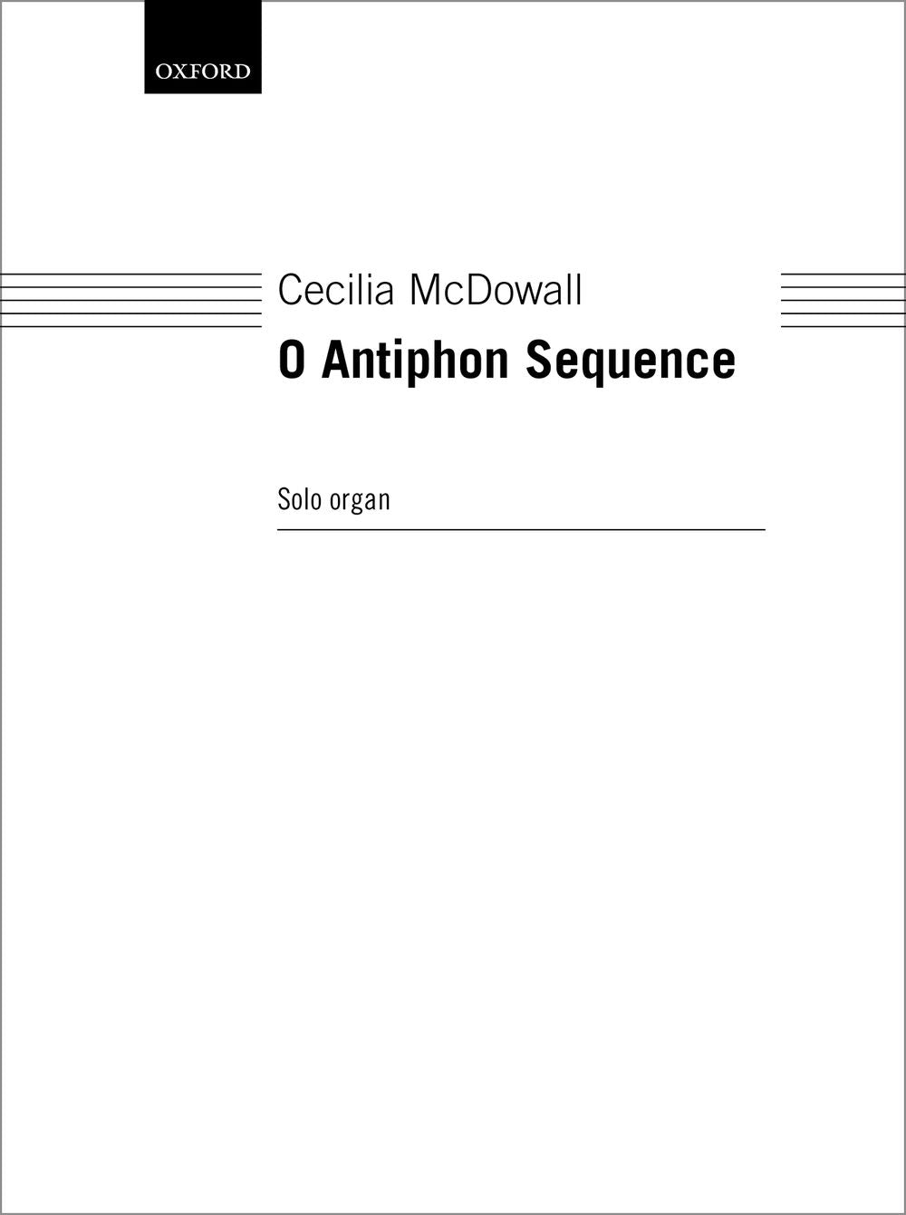 McDowall O Antiphon Sequence ORG OUP