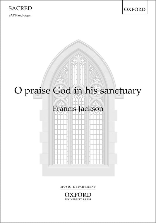 Jackson O praise God in his sanctuary S
