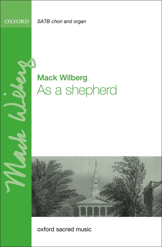 Wilberg As a shepherd SATB Org